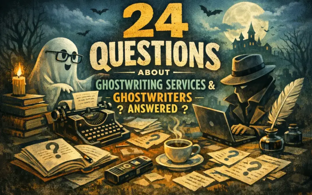 24 Questions About Ghostwriting Services & Ghostwriters Answered