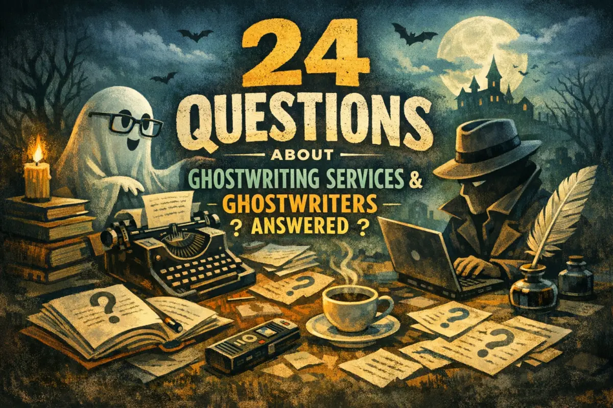 24 Questions About Ghostwriting Services & Ghostwriters Answered