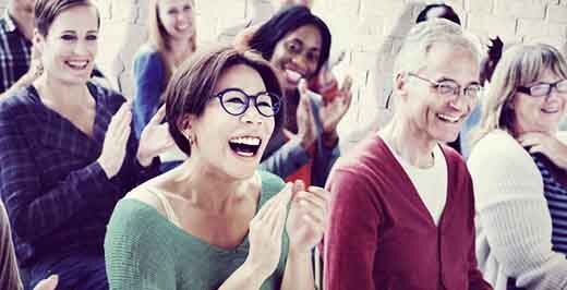 Comedy writer has audience laughing 520w