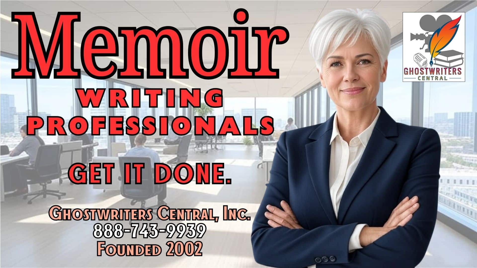Memoir writing professionals intro