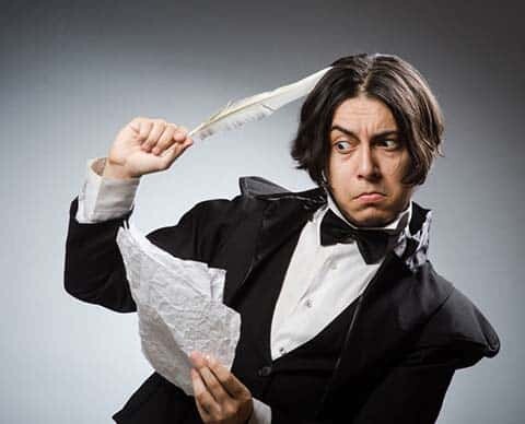 The playwright, the musical, the libretto and the opera.