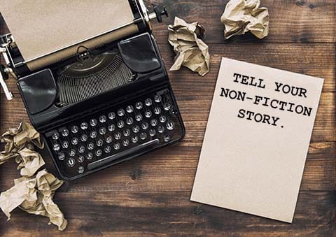Tell your true non-fiction story to a ghostwriter.